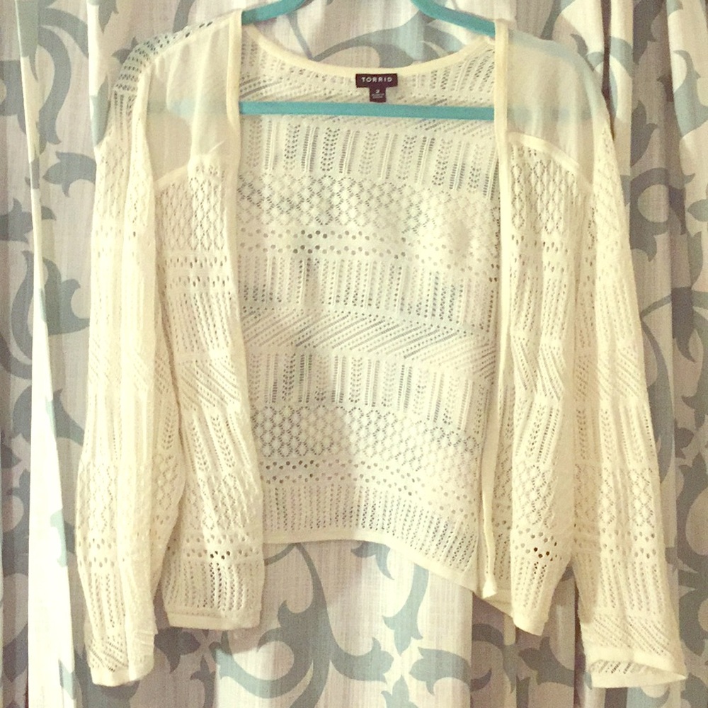 Ivory Cardigan